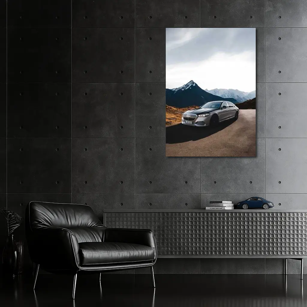 Mercedes Maybach S Class Mountain Road – Wall Art