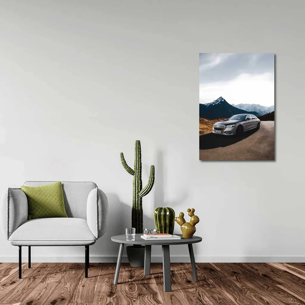 Mercedes Maybach S Class Mountain Road – Wall Art