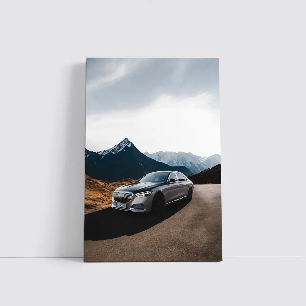 Mercedes Maybach S Class Mountain Road – Wall Art