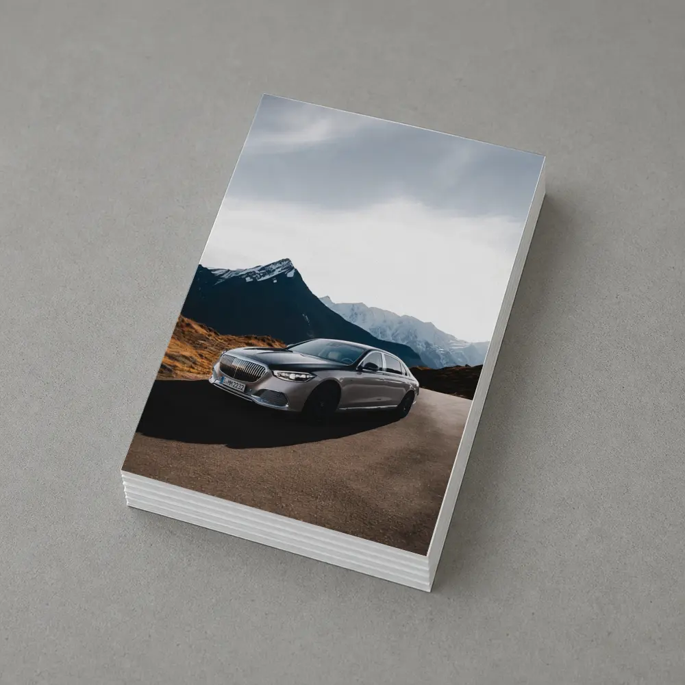 Mercedes Maybach S Class Mountain Road – Postcards
