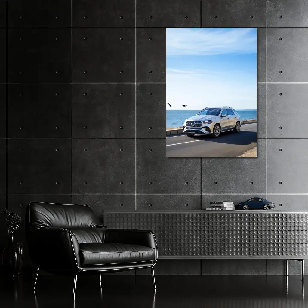 Mercedes GLE Class Coastal Road Drive – Wall Art