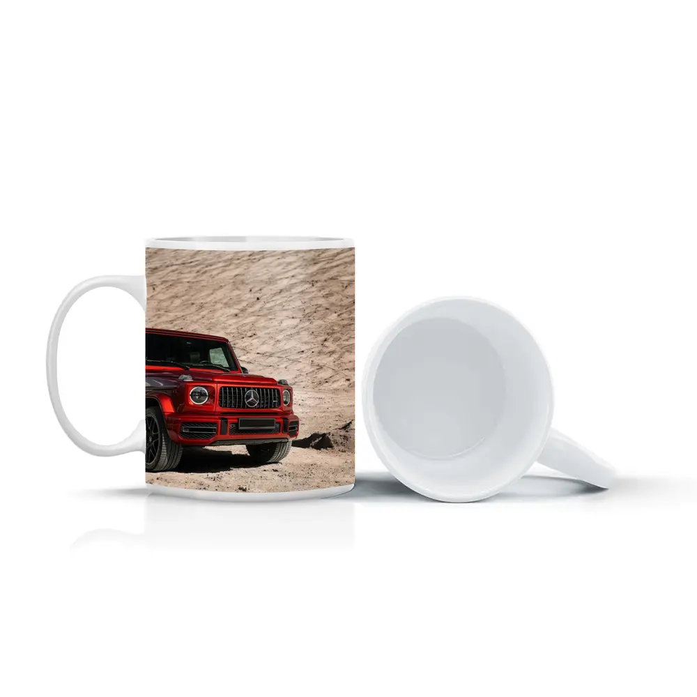 Mercedes AMG G Class Red Desert Scene – Mugs