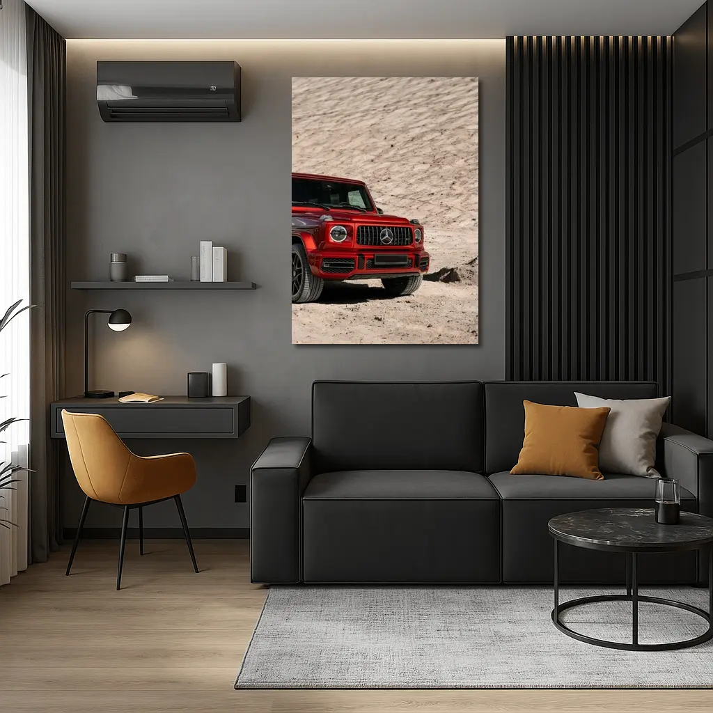 Mercedes AMG G Class Red Desert Scene – Wall Art
