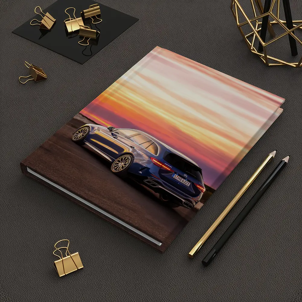 Mercedes AMG C Class Estate Sunset Sky – Notebooks