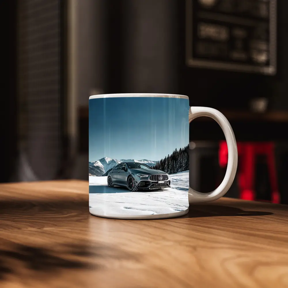 Mercedes AMG CLA Snow Mountain Winter – Mugs