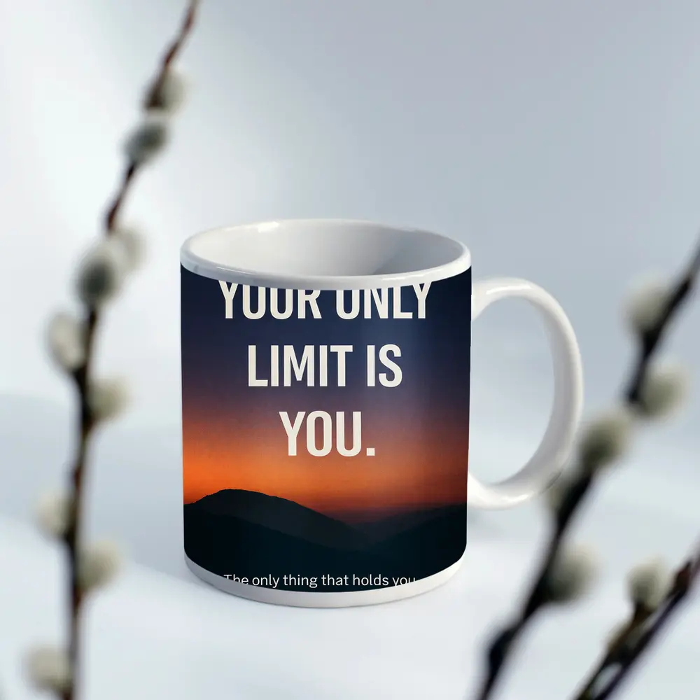 Your Only Limit Is You Mindset Quote – Mugs