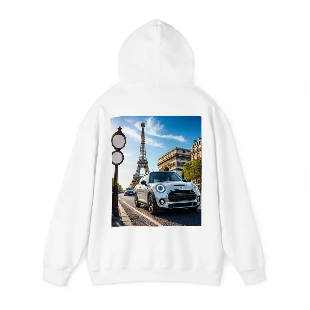 Mini Cooper S Paris Eiffel Tower Street – Hoodies