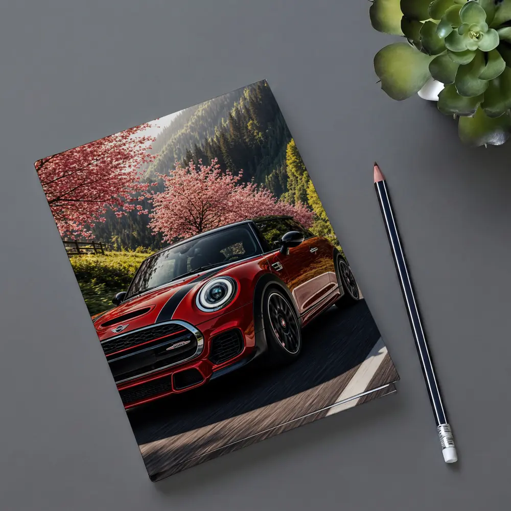 Mini Cooper S Red Mountain Road Drive – Notebooks