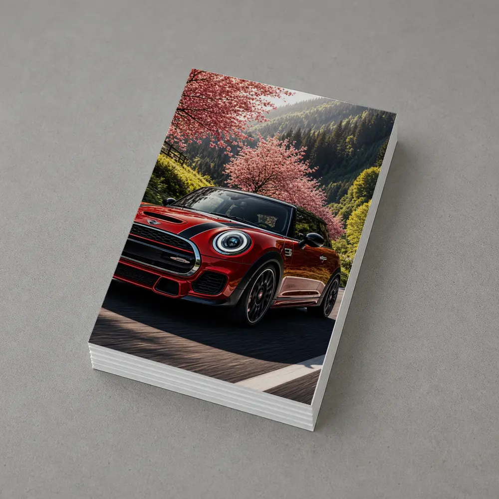 Mini Cooper S Red Mountain Road Drive – Postcards