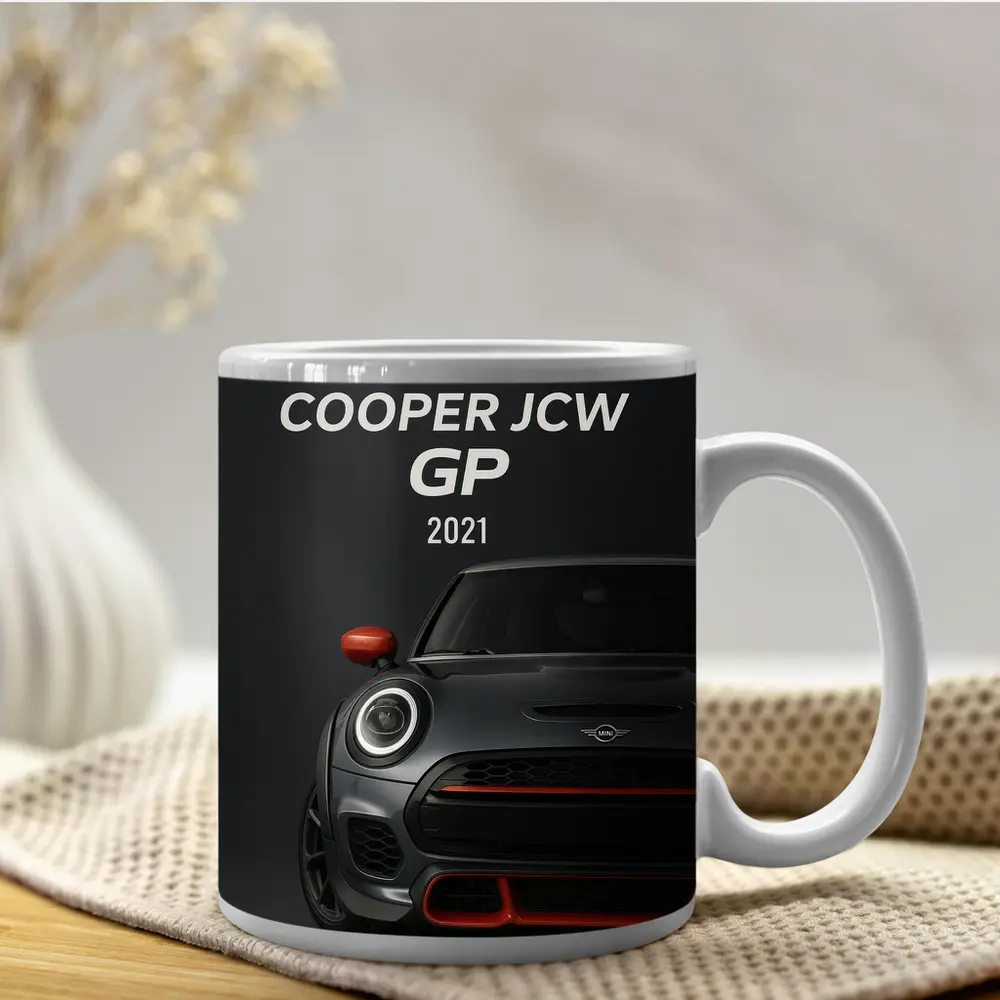 Mini Cooper JCW GP Dark Studio Shot – Mugs