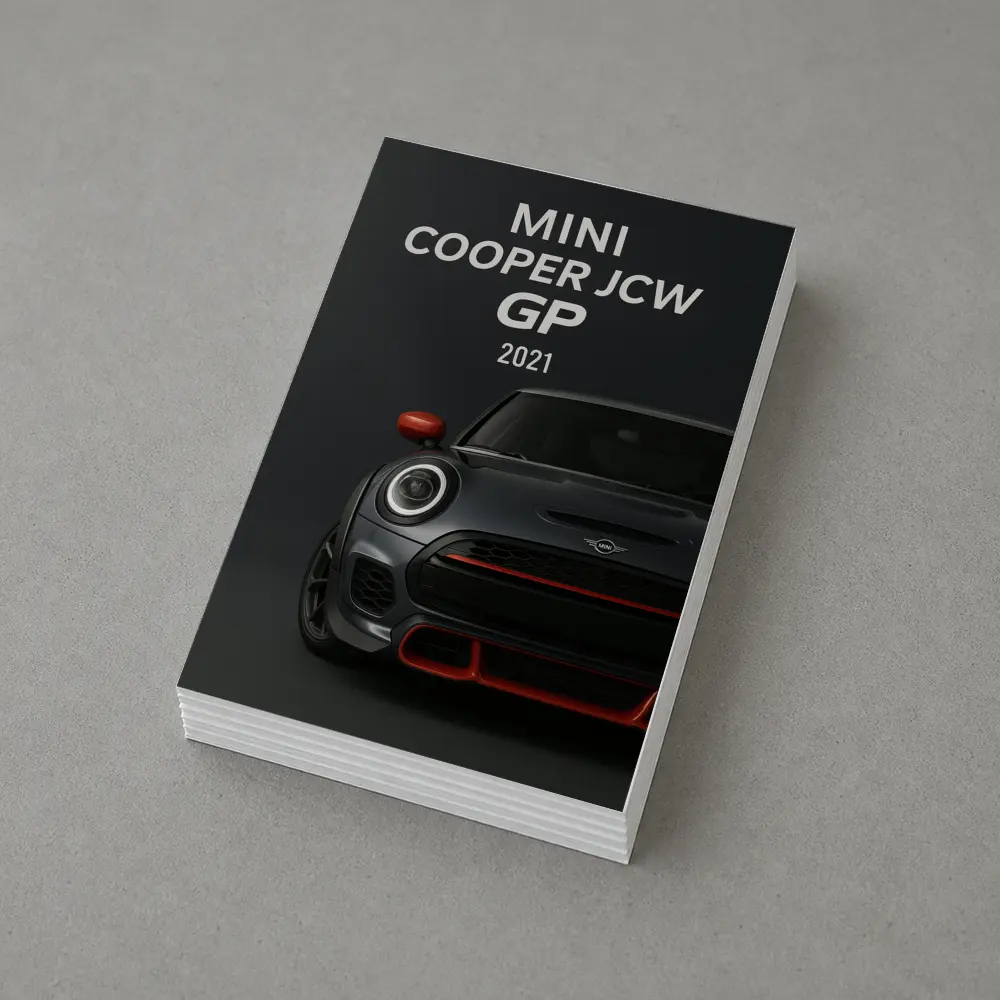 Mini Cooper JCW GP Dark Studio Shot – Postcards