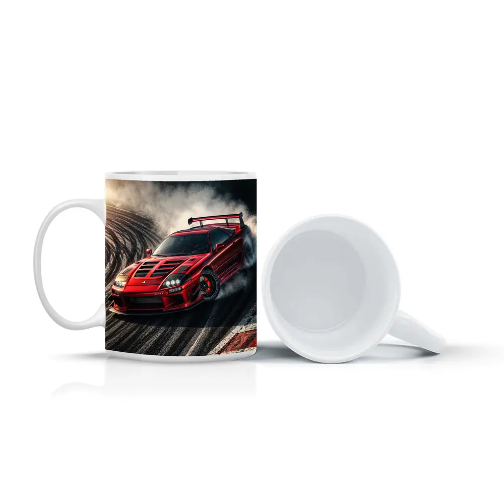 Mitsubishi GTO Red Drift Track Smoke – Mugs