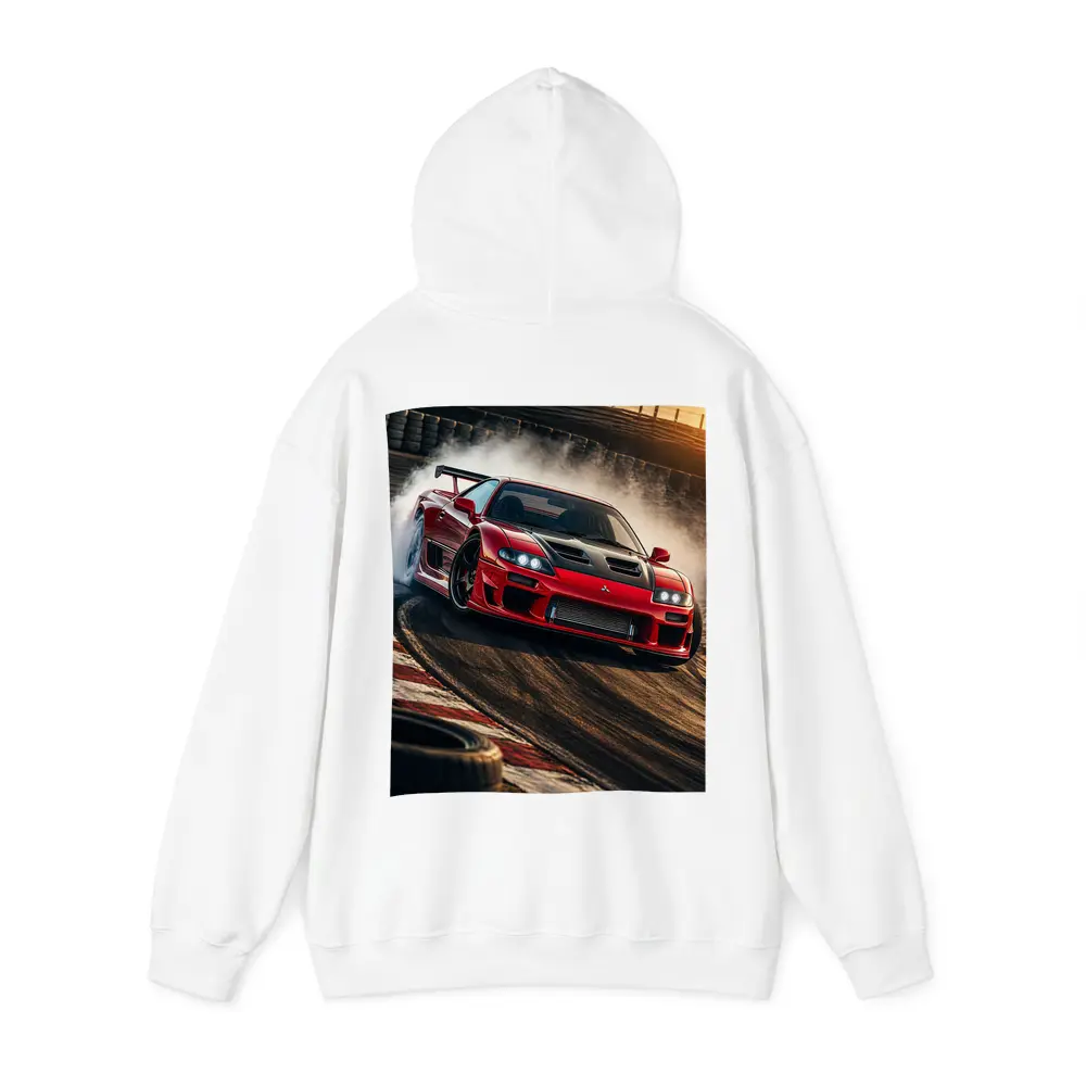 Mitsubishi 3000GT Red Drift Track Action – Hoodies