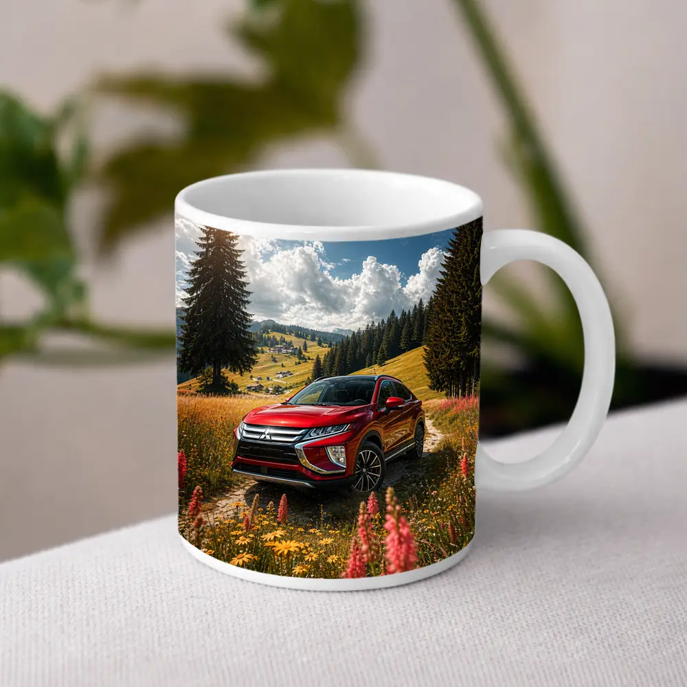 Mitsubishi Eclipse Cross Red Alpine Meadow – Mugs