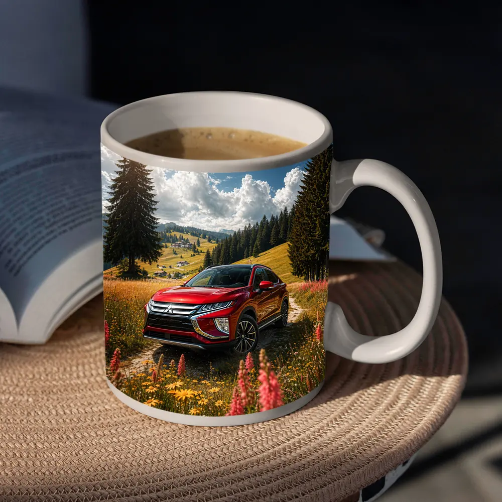 Mitsubishi Eclipse Cross Red Alpine Meadow – Mugs