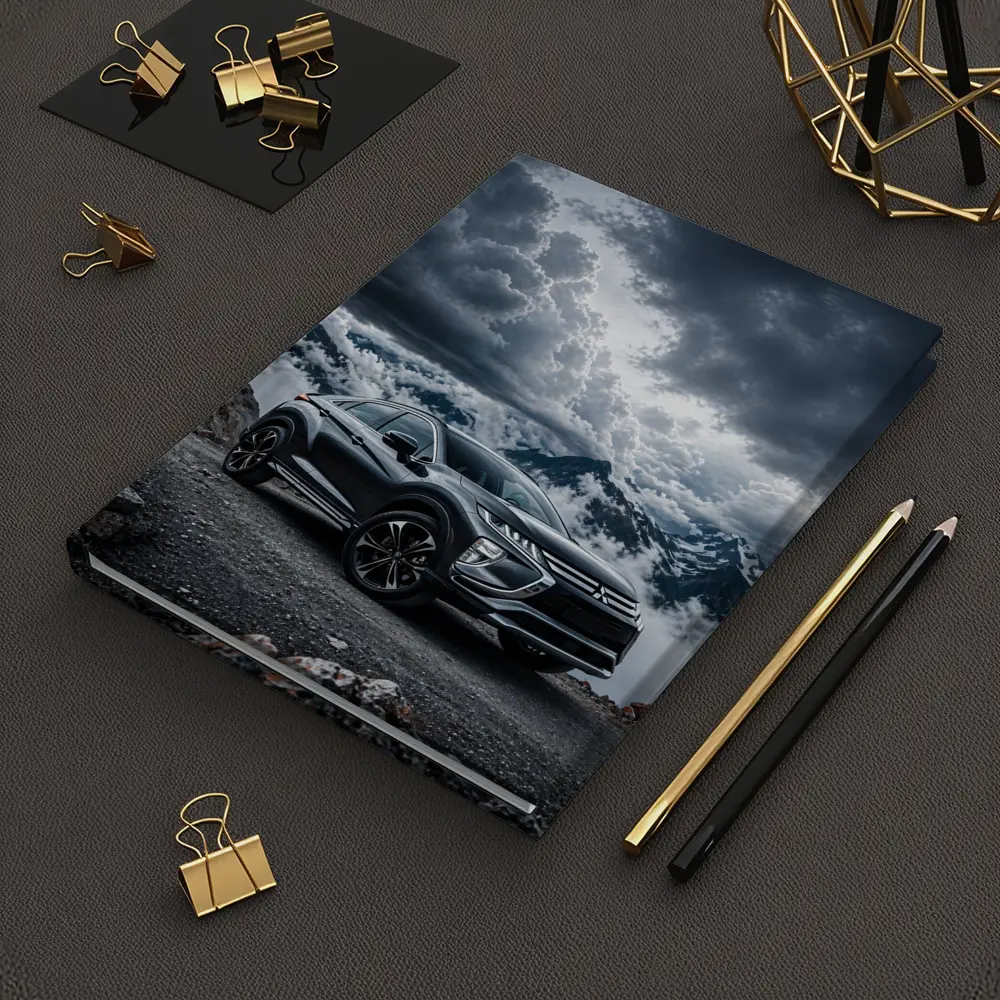 Mitsubishi Eclipse Cross Dramatic Mountain Clouds – Notebooks
