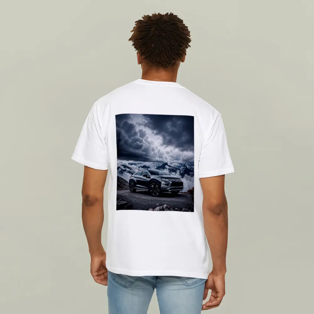 Mitsubishi Eclipse Cross Dramatic Mountain Clouds – T-Shirts