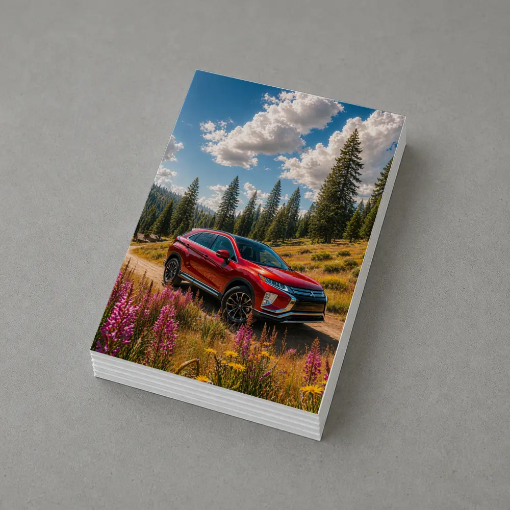 Mitsubishi Eclipse Cross Red Forest Trail – Postcards