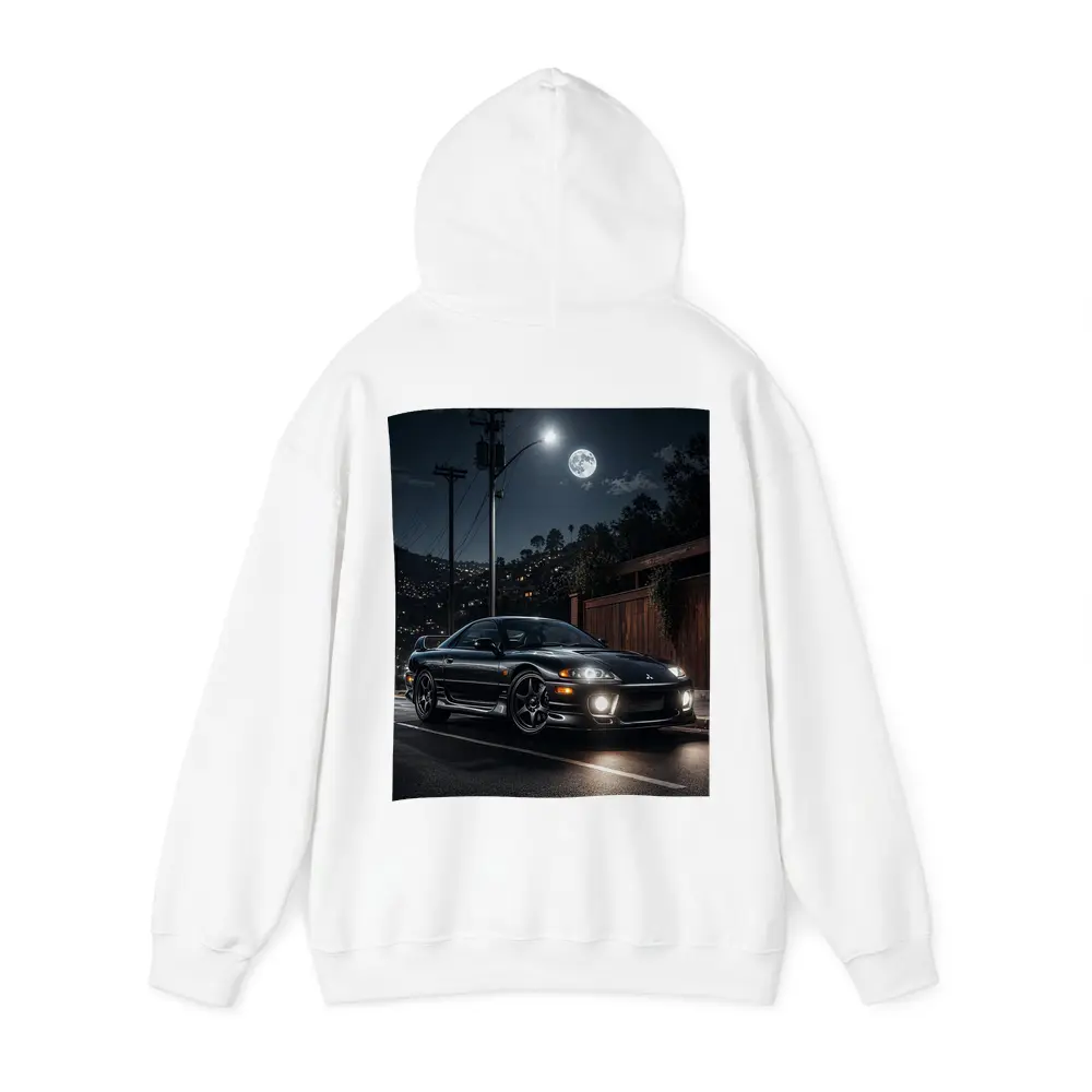 Mitsubishi GTO Night Street Full Moon – Hoodies