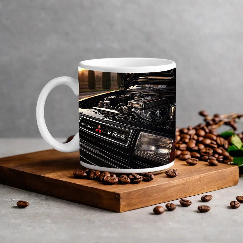 Mitsubishi Galant VR4 Engine Bay Sunset – Mugs