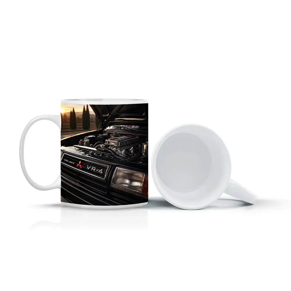 Mitsubishi Galant VR4 Engine Bay Sunset – Mugs