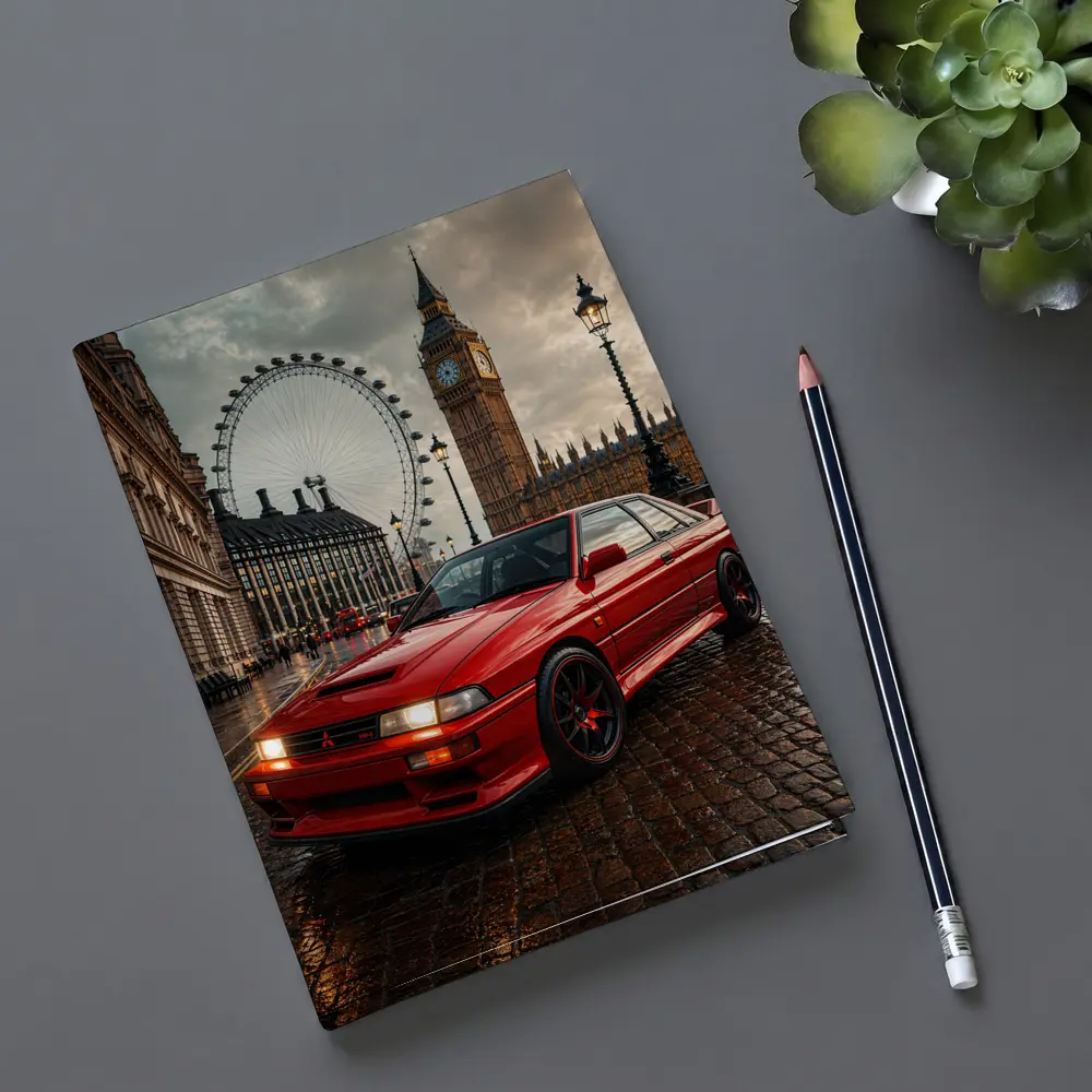Mitsubishi Galant VR4 Red London Street – Notebooks
