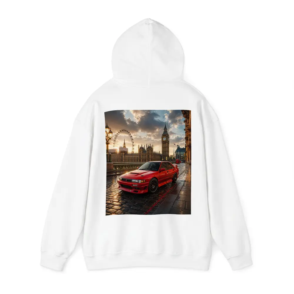 Mitsubishi Galant VR4 Red London Sunset – Hoodies