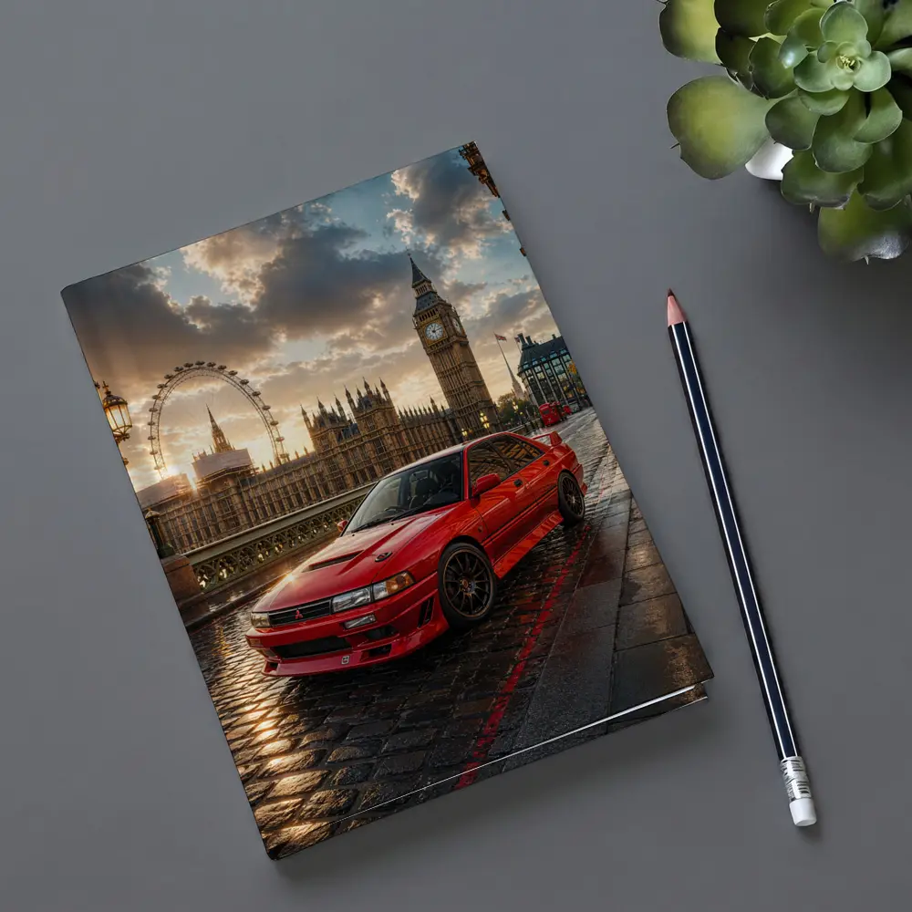 Mitsubishi Galant VR4 Red London Sunset – Notebooks