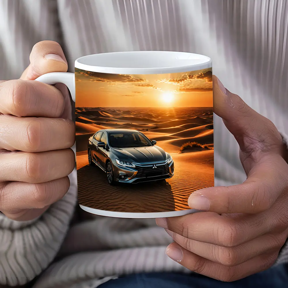 Mitsubishi Galant Sedan Desert Sunset Drive – Mugs