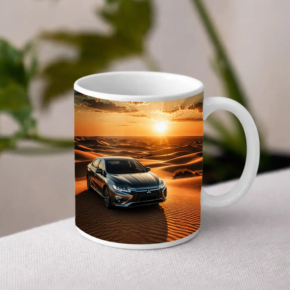 Mitsubishi Galant Sedan Desert Sunset Drive – Mugs