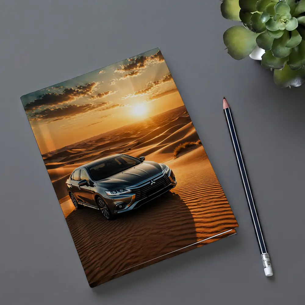 Mitsubishi Galant Sedan Desert Sunset Drive – Notebooks