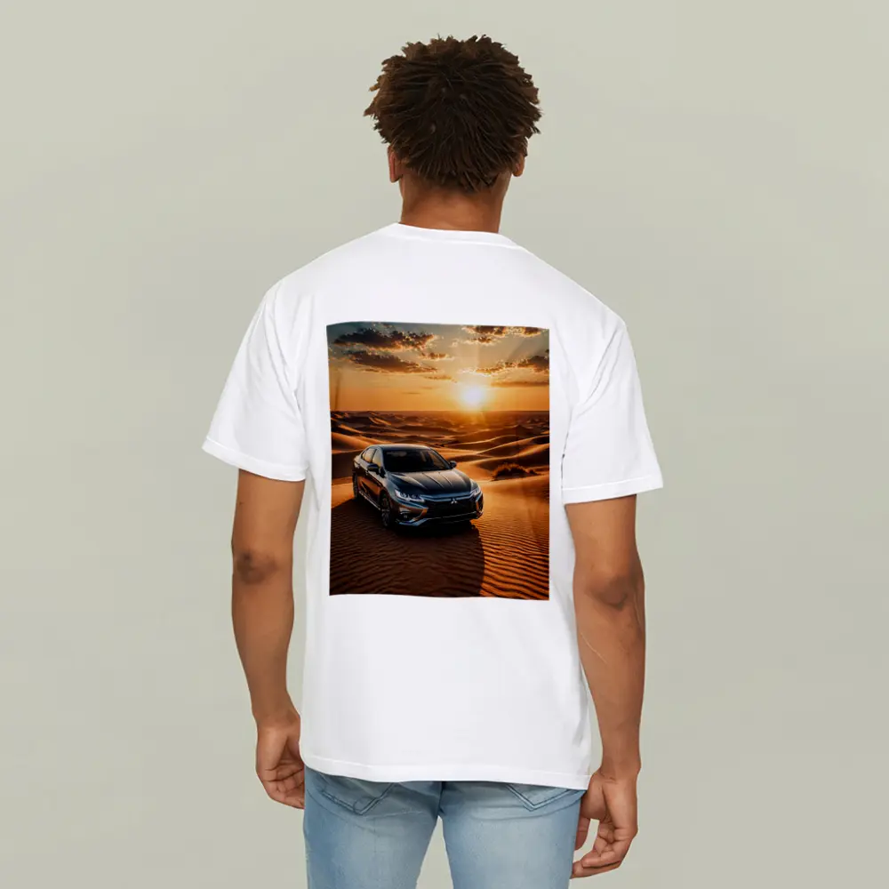 Mitsubishi Galant Sedan Desert Sunset Drive – T-Shirts