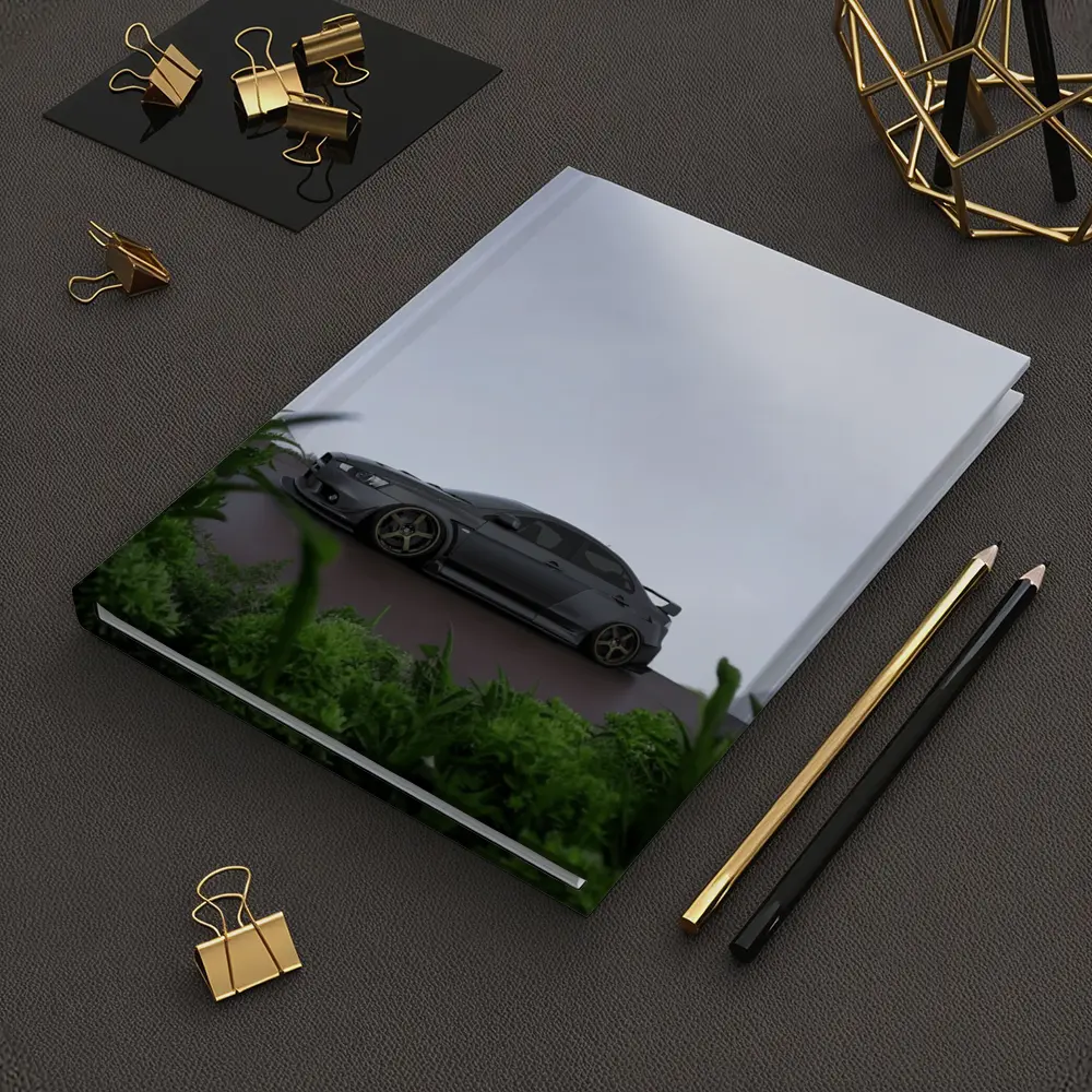 Mitsubishi Lancer Evolution Matte Gray Overcast Setting – Notebooks