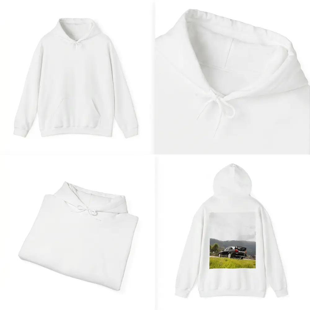 Mitsubishi Lancer Evo Black Mountain Road – Hoodies