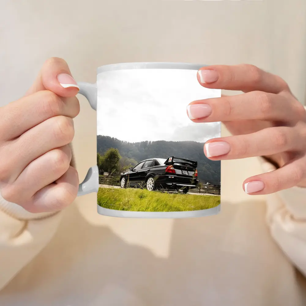 Mitsubishi Lancer Evo Black Mountain Road – Mugs
