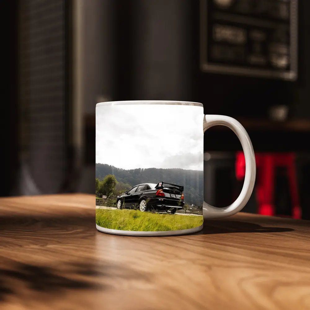 Mitsubishi Lancer Evo Black Mountain Road – Mugs