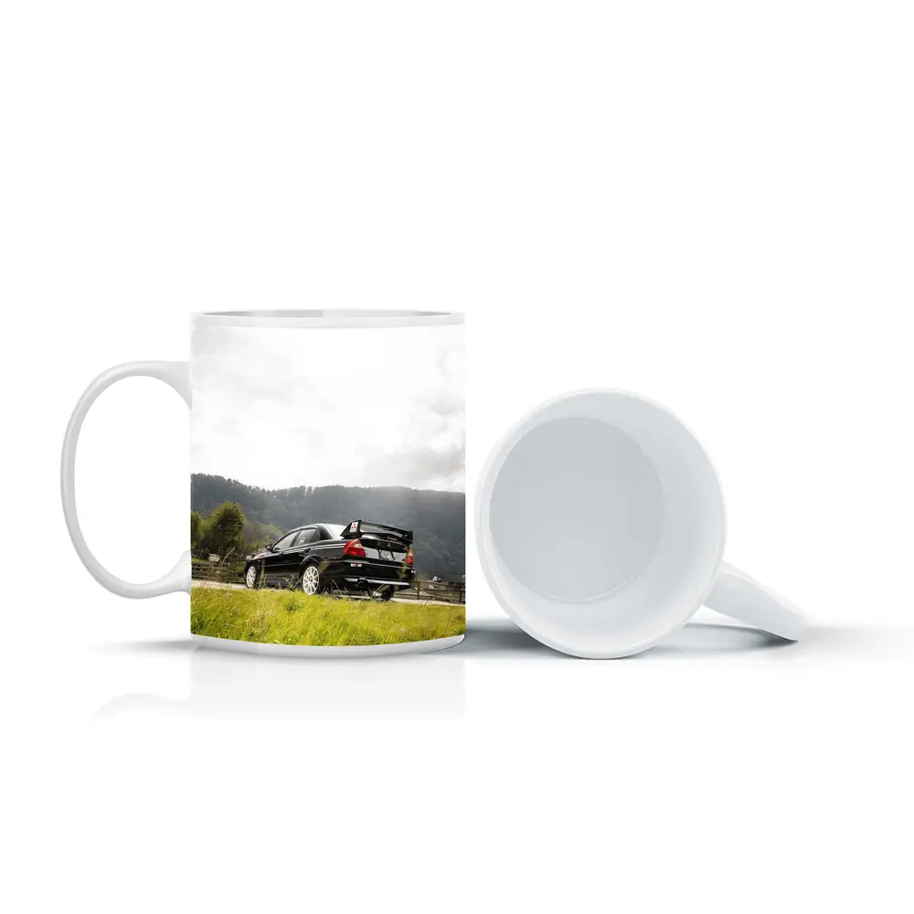 Mitsubishi Lancer Evo Black Mountain Road – Mugs