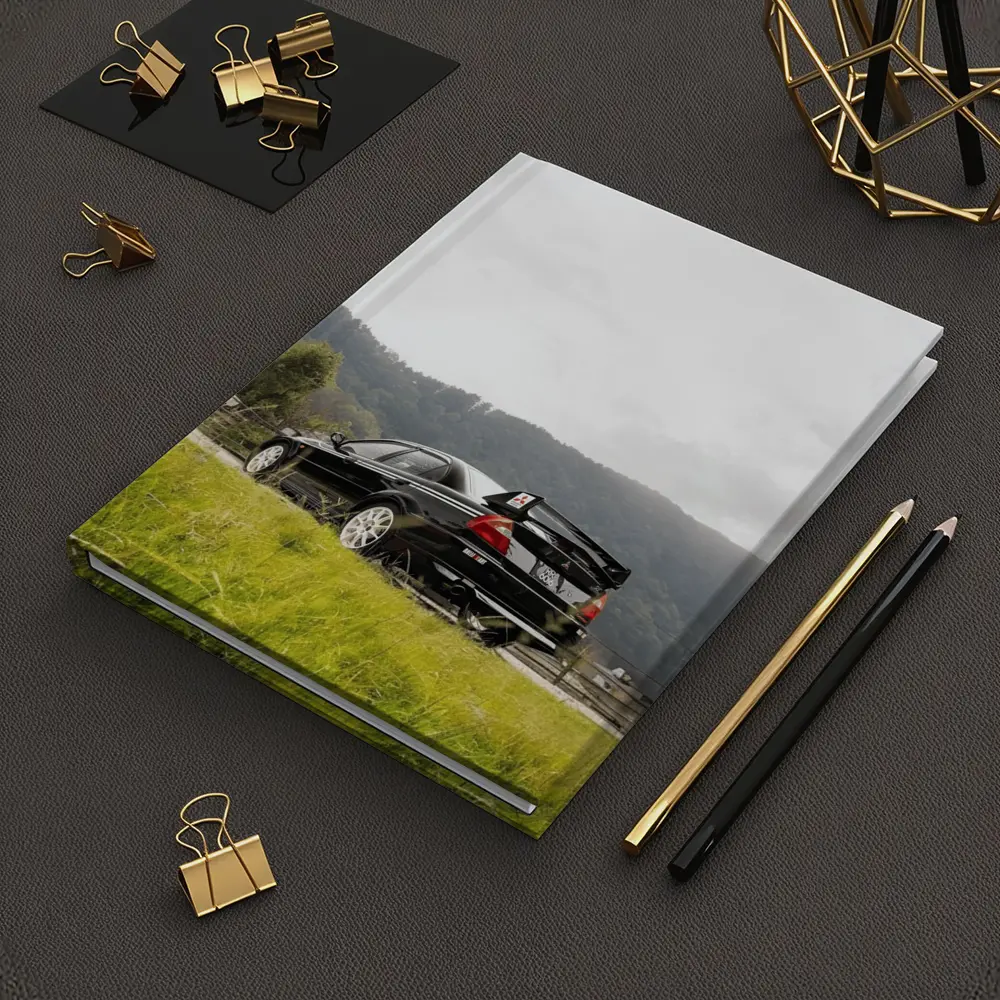 Mitsubishi Lancer Evo Black Mountain Road – Notebooks