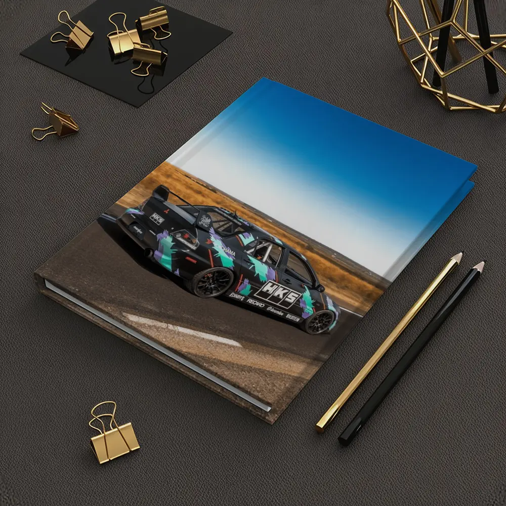 Mitsubishi Lancer Evolution HKS Race Wrap Road – Notebooks