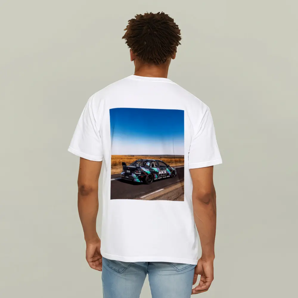 Mitsubishi Lancer Evolution HKS Race Wrap Road – T-Shirts
