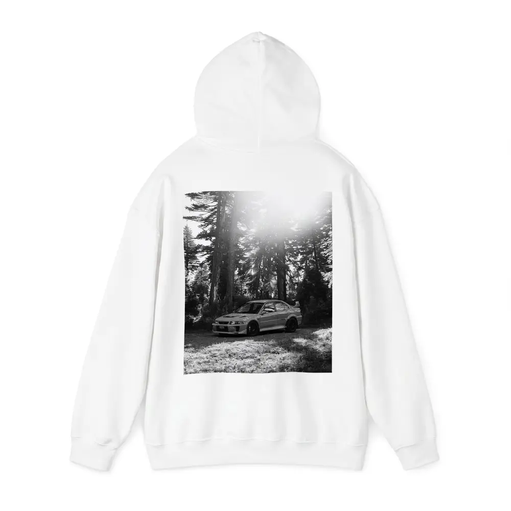 Mitsubishi Lancer Evo Black White Forest – Hoodies