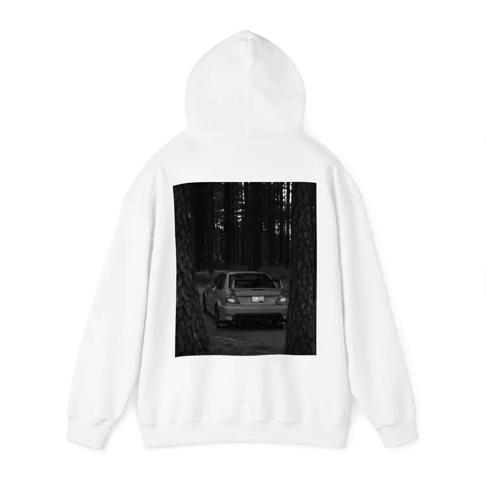 Mitsubishi Lancer Dark Forest Black White – Hoodies