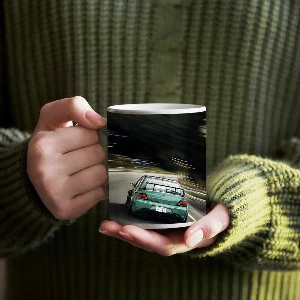 Mitsubishi Lancer Evo Racing Mountain Road – Mugs
