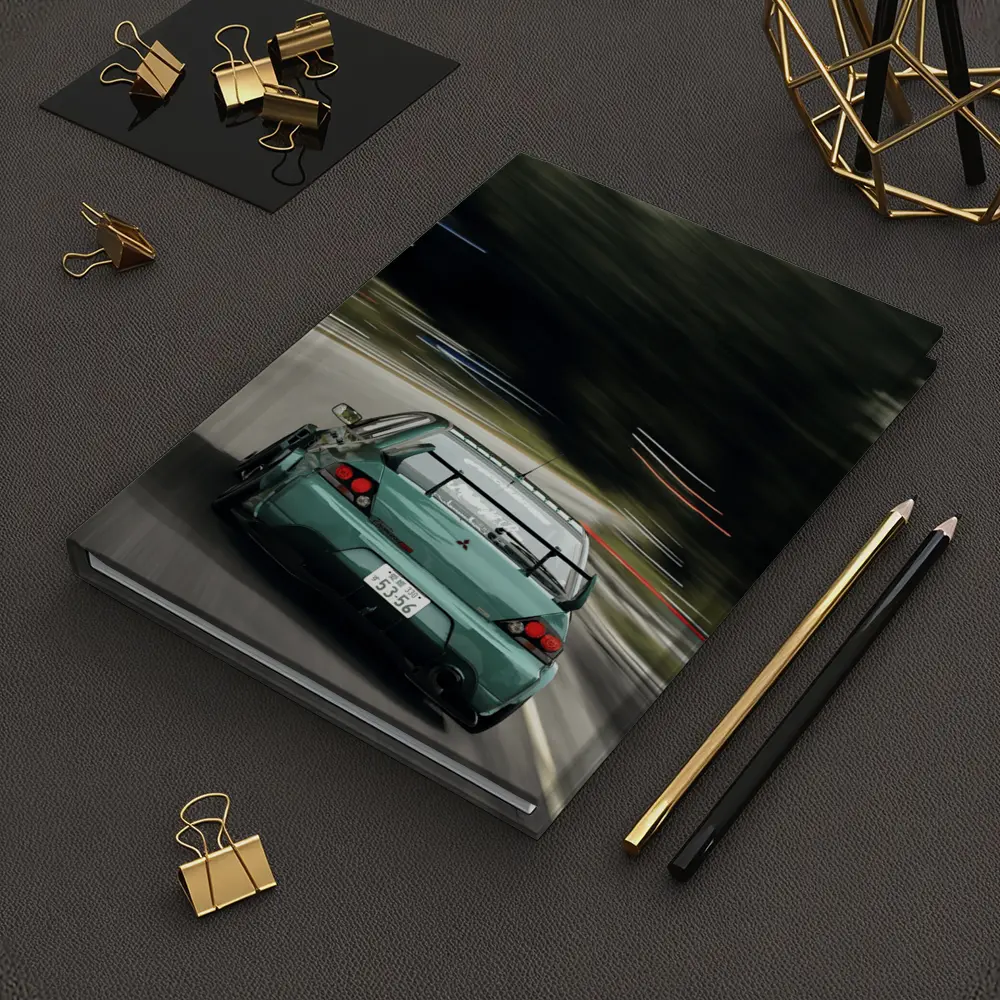 Mitsubishi Lancer Evo Racing Mountain Road – Notebooks