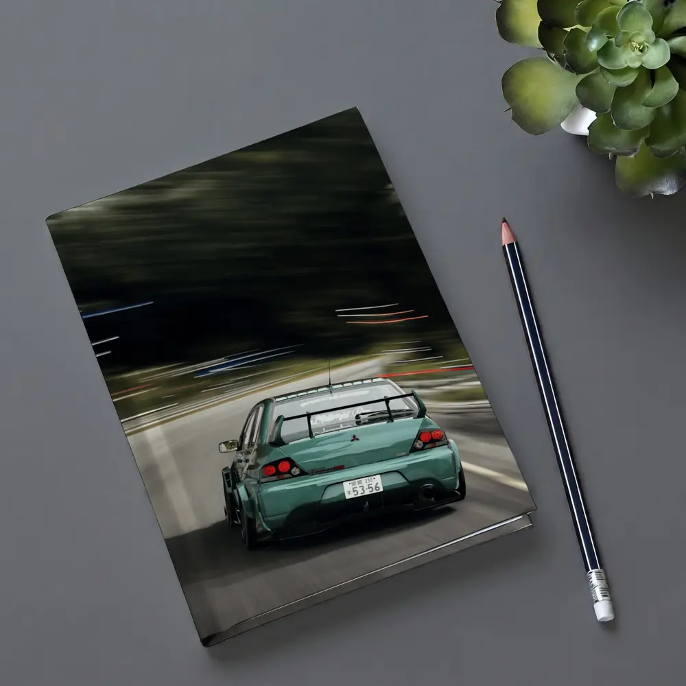 Mitsubishi Lancer Evo Racing Mountain Road – Notebooks