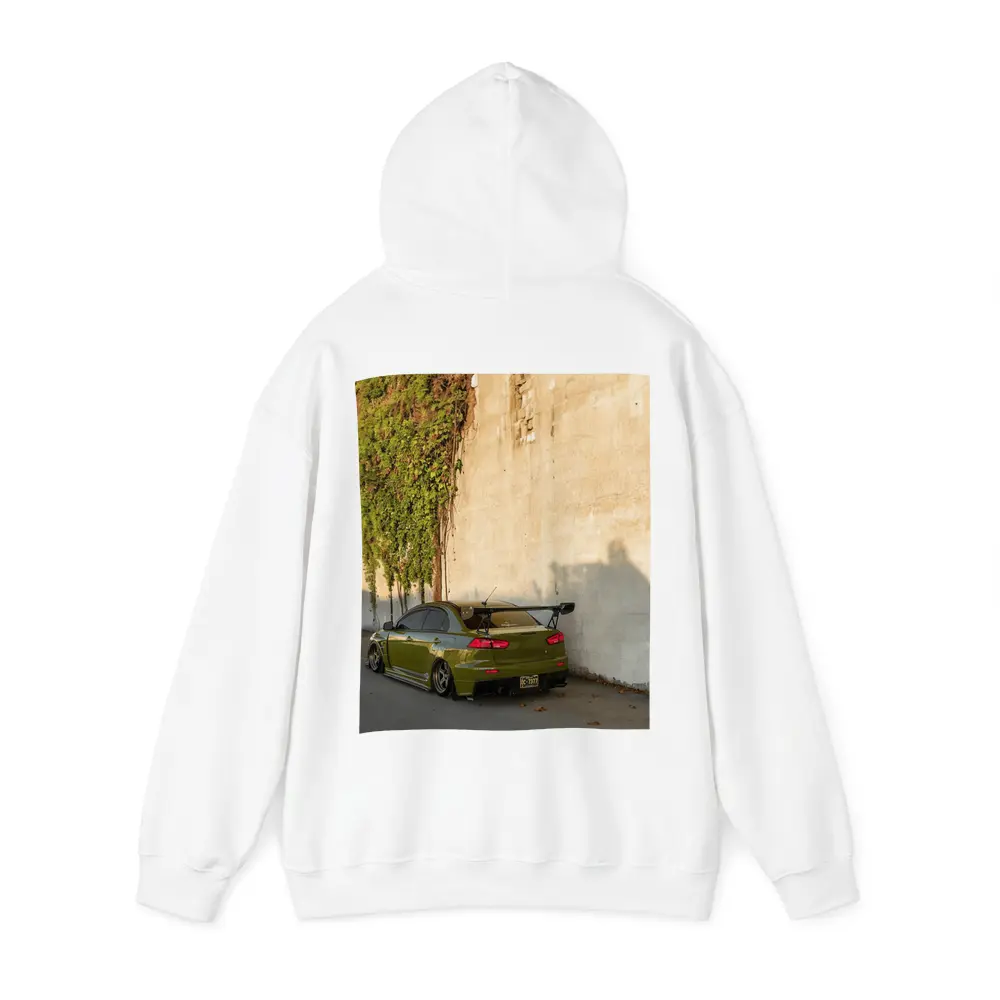Mitsubishi Lancer Evolution Olive Green Wall – Hoodies
