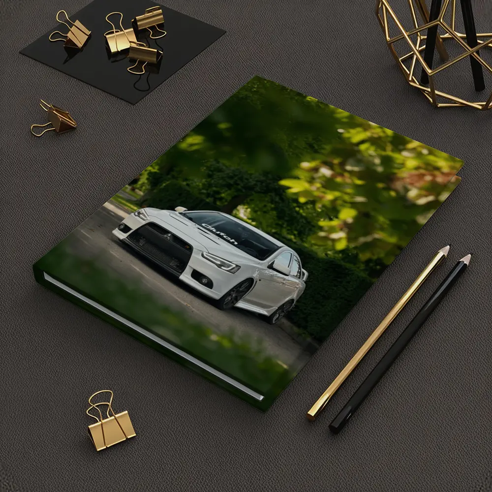 Mitsubishi Lancer Evolution White Tree Background – Notebooks