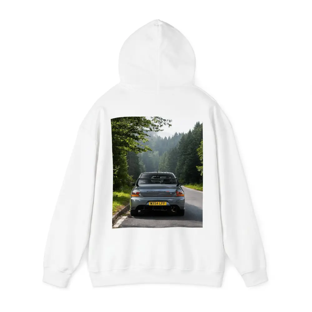 Mitsubishi Lancer Evolution Forest Road Rear – Hoodies