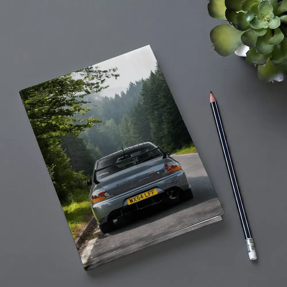 Mitsubishi Lancer Evolution Forest Road Rear – Notebooks