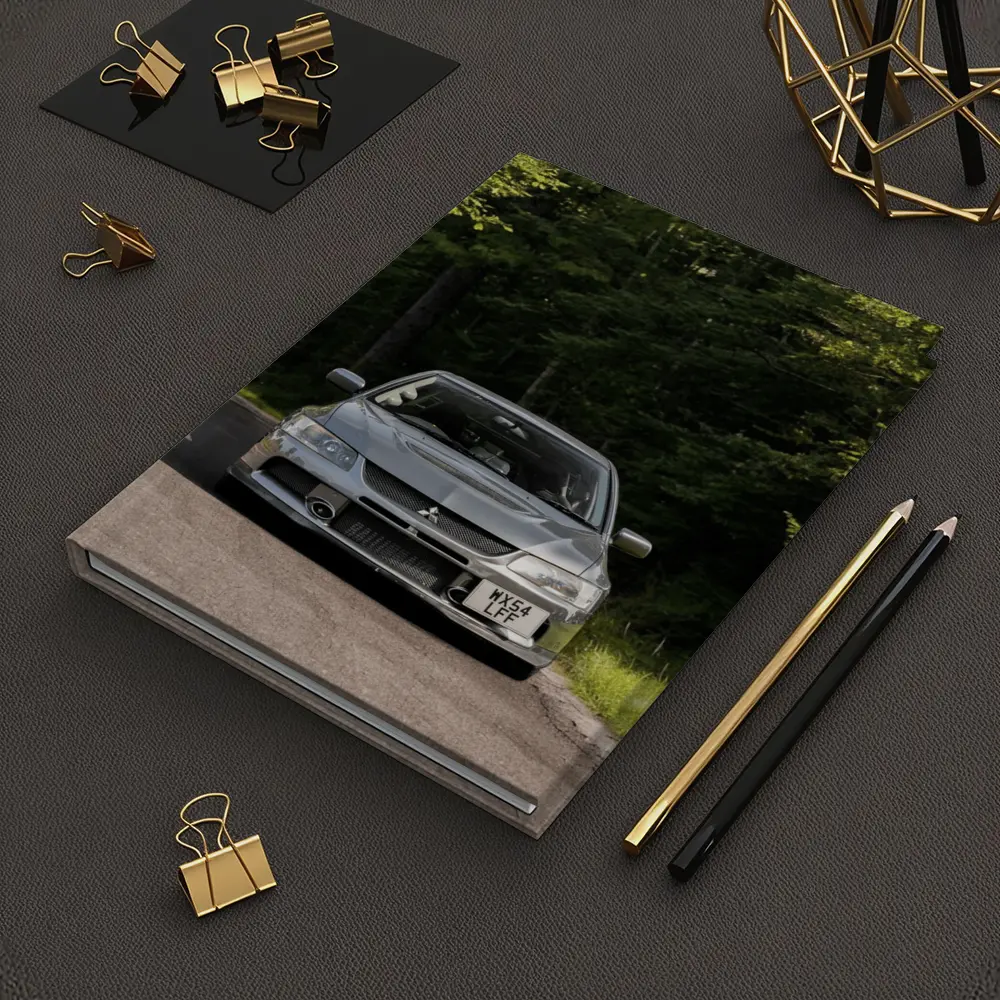 Mitsubishi Lancer Evolution Forest Road Front – Notebooks
